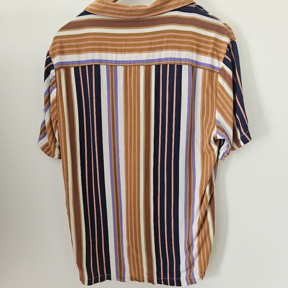 Denim and flower by Ricky Singh striped button down shirt - Picture 6 of 6